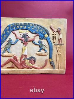Wall painting Goddess of Sky Egyptian deities of Egyptian Antiquities BC