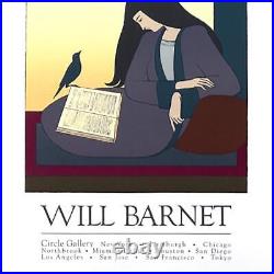 Will Barnet (1911-2012), The Caller Collectible Vintage Exhibit Poster Art