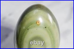 Wonderful Antique Polished Stone Specimen Eggs Monkey Stands Grand Tour