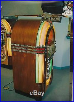 Wurlitzer 1015 Jukebox Bubbler Antique Apparatus 200 selections 45rpm Beautiful