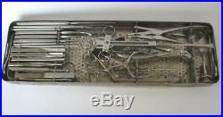 Wwii 1939 German Large Medical Surgical Tools Set Chiron Sammelbesteck Xtr Rare
